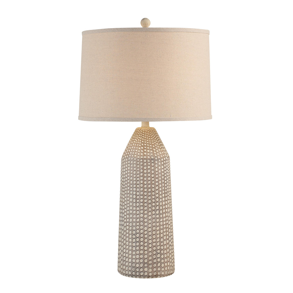 Lechuga 32.5" Height Table Lamp, Cream - Angle Image - LPT1331