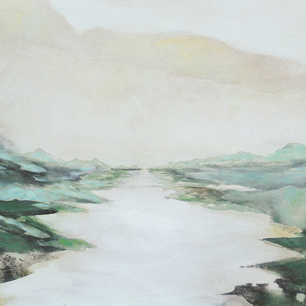 Molto 30" H x 40" W Canvas Art, Green - Additional Images - OL2198