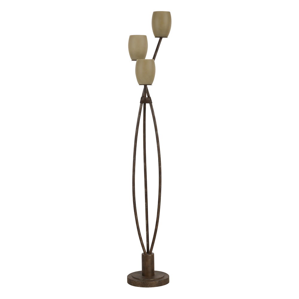 Soan 65.0" Height Floor Lamps, Copper Bronze With Gold - Angle Image - LPF3187EV