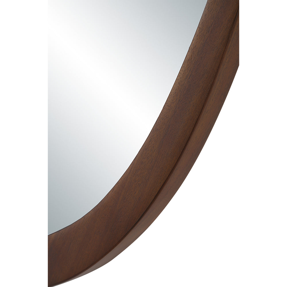 Borago 46" H x 36" W Wall Mirror, Brown - Detail Image - MT2741