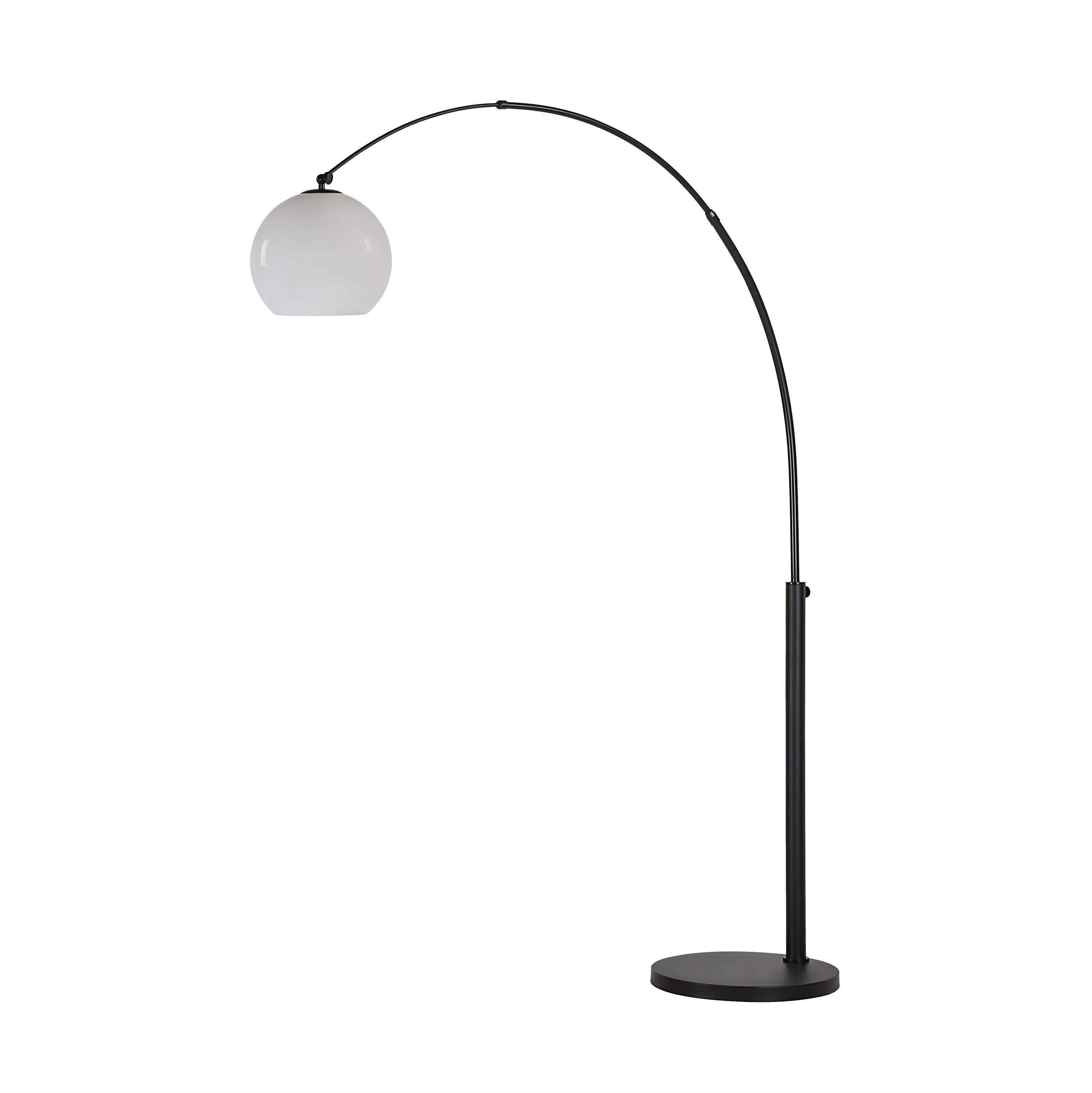 Pura 82" Height Floor Lamp, Black - Angle Image - LPF3158
