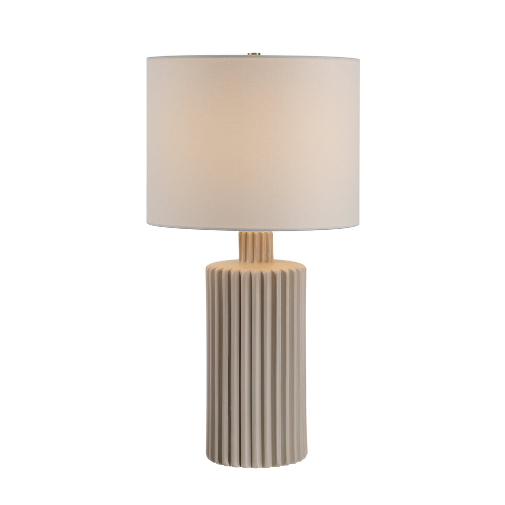 Lina 24.75" Height Table Lamps, Beige - Additional Image 2 - LPT1278