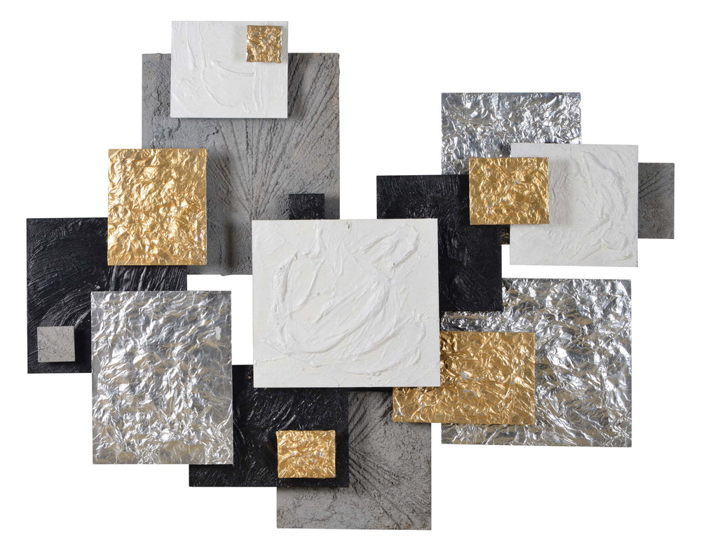 Warberry 49" Wide Wall Art, Gold - Main Image - W6498
