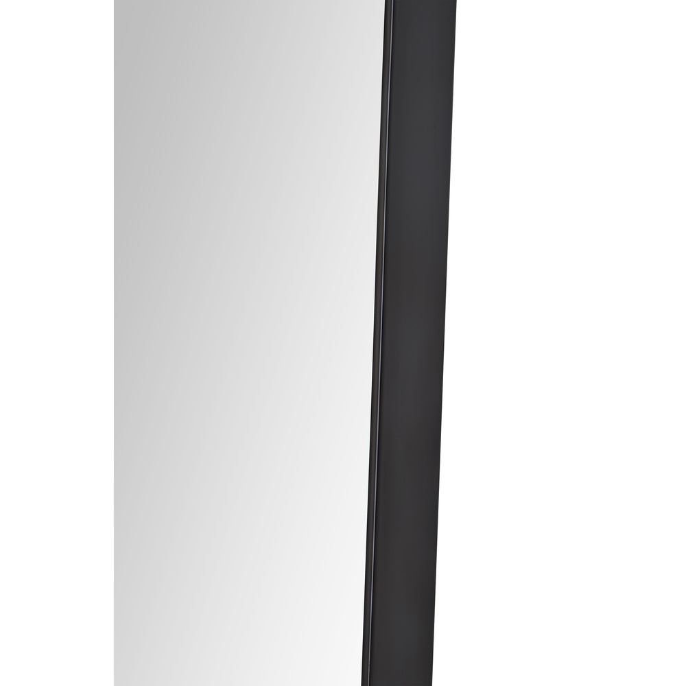 Nashua 36" Tall Rectangle Wall Mirror, Black - Additional Image 2 - MT2509