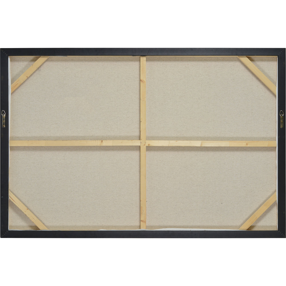 Warran 40" Wide Canvas Art, Black - Backing Image - OL1890