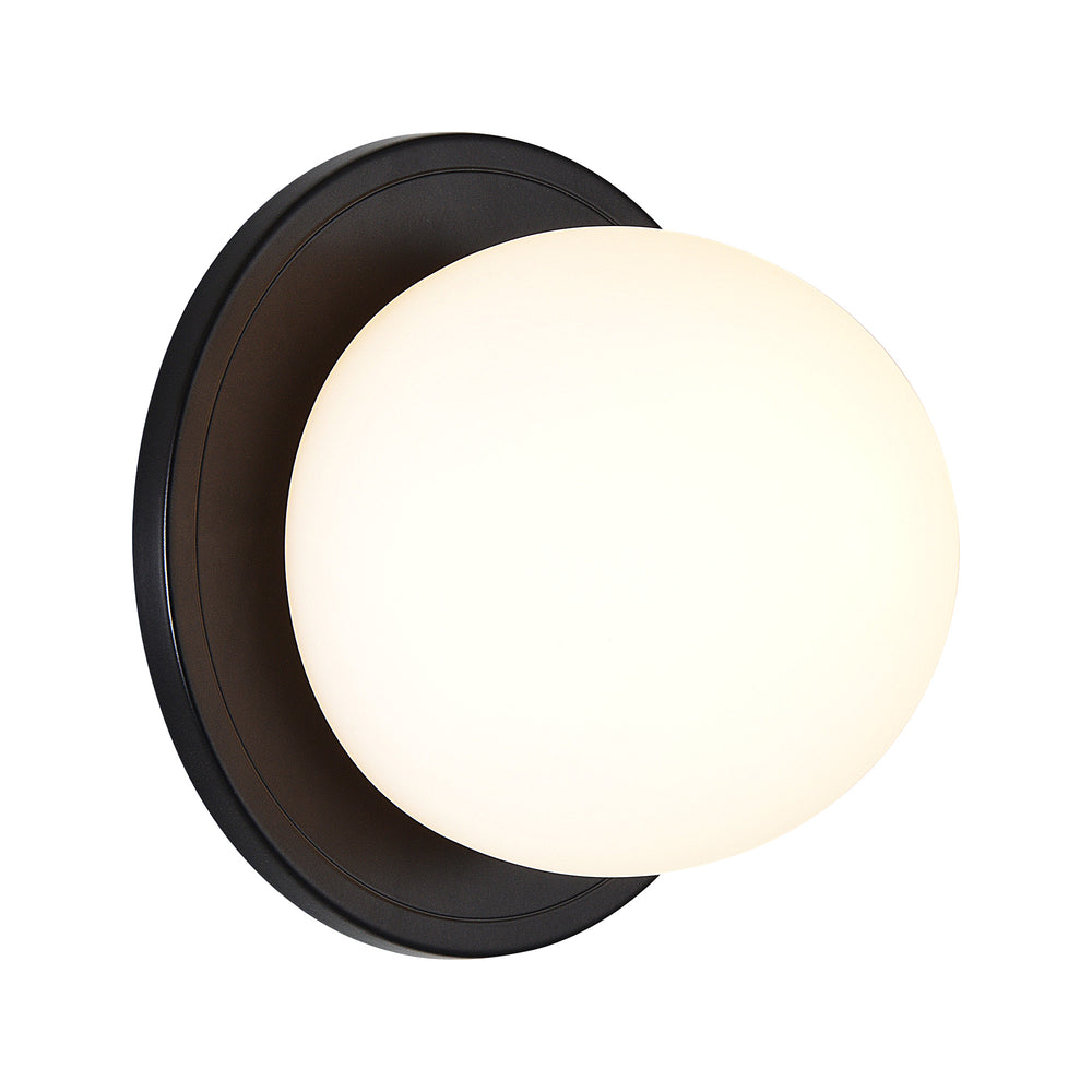 Sybils 6.5" Length Wall Sconce, Matte Black - Detail Image - WS126