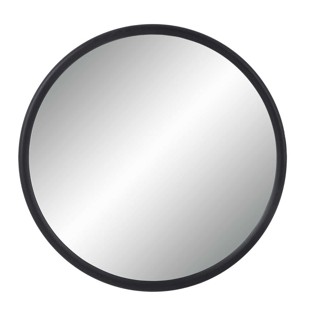 Namur 36" Tall Round Mirror, Matte Black - Main Image - MT2630