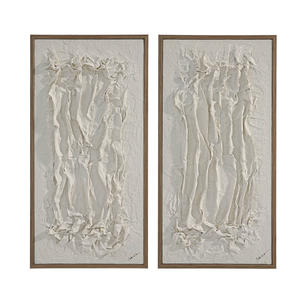 Volterra 20" Wide Wall Art, White - Main Image - W6737