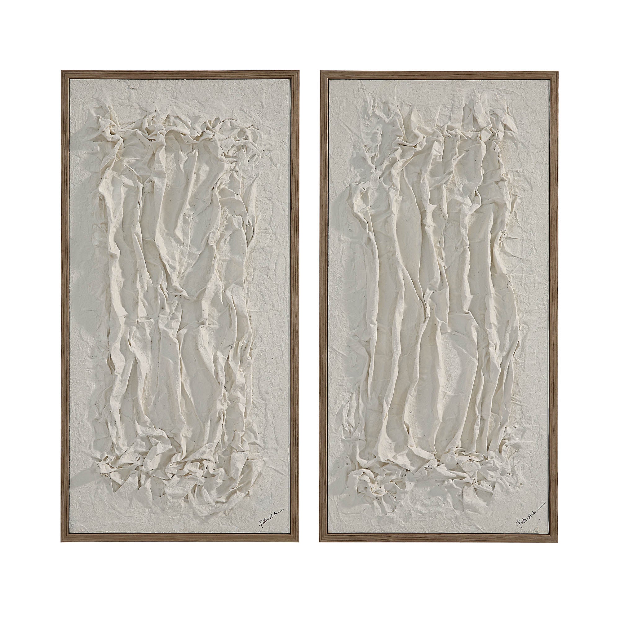 Volterra 20" Wide Wall Art, White - Main Image - W6737