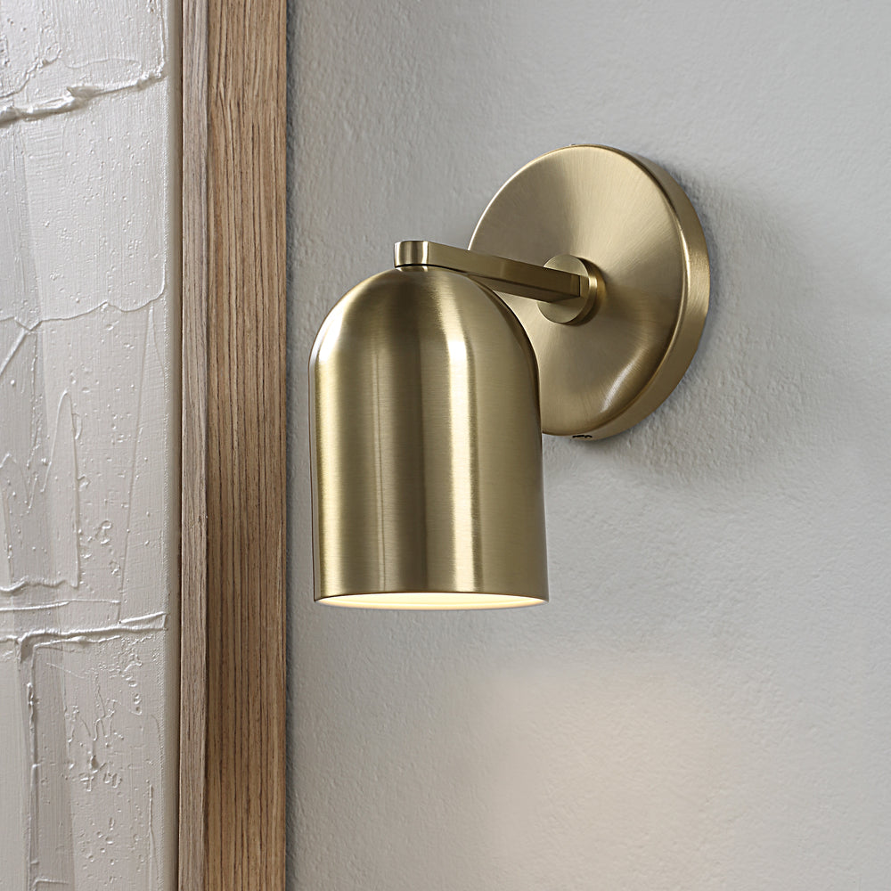Vorona 8.25" Length Wall Sconce, YELLOW - Lifestyle Image - WS154