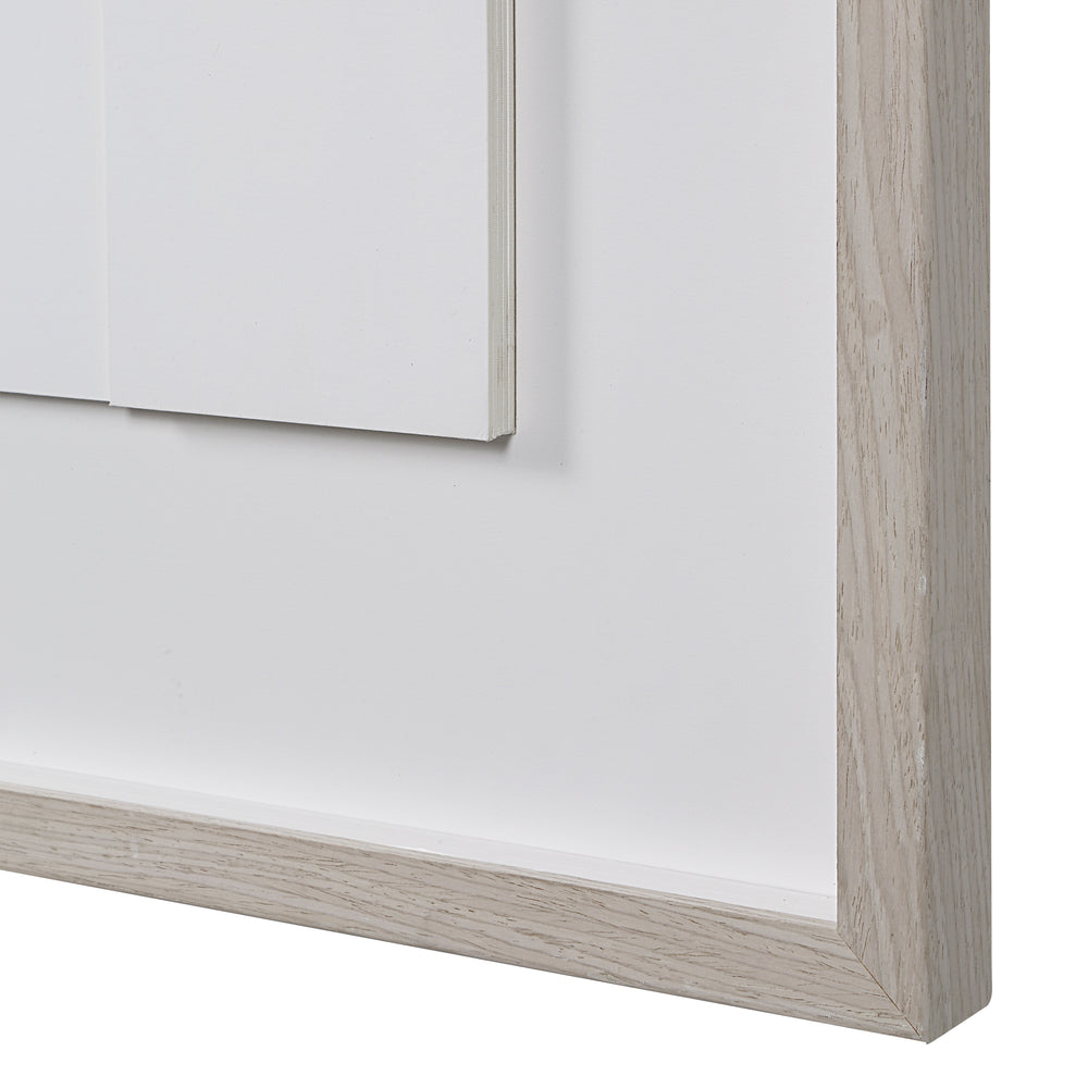 Stardust 48" Wide Wall Art, Matte White - Additional Images - W6773