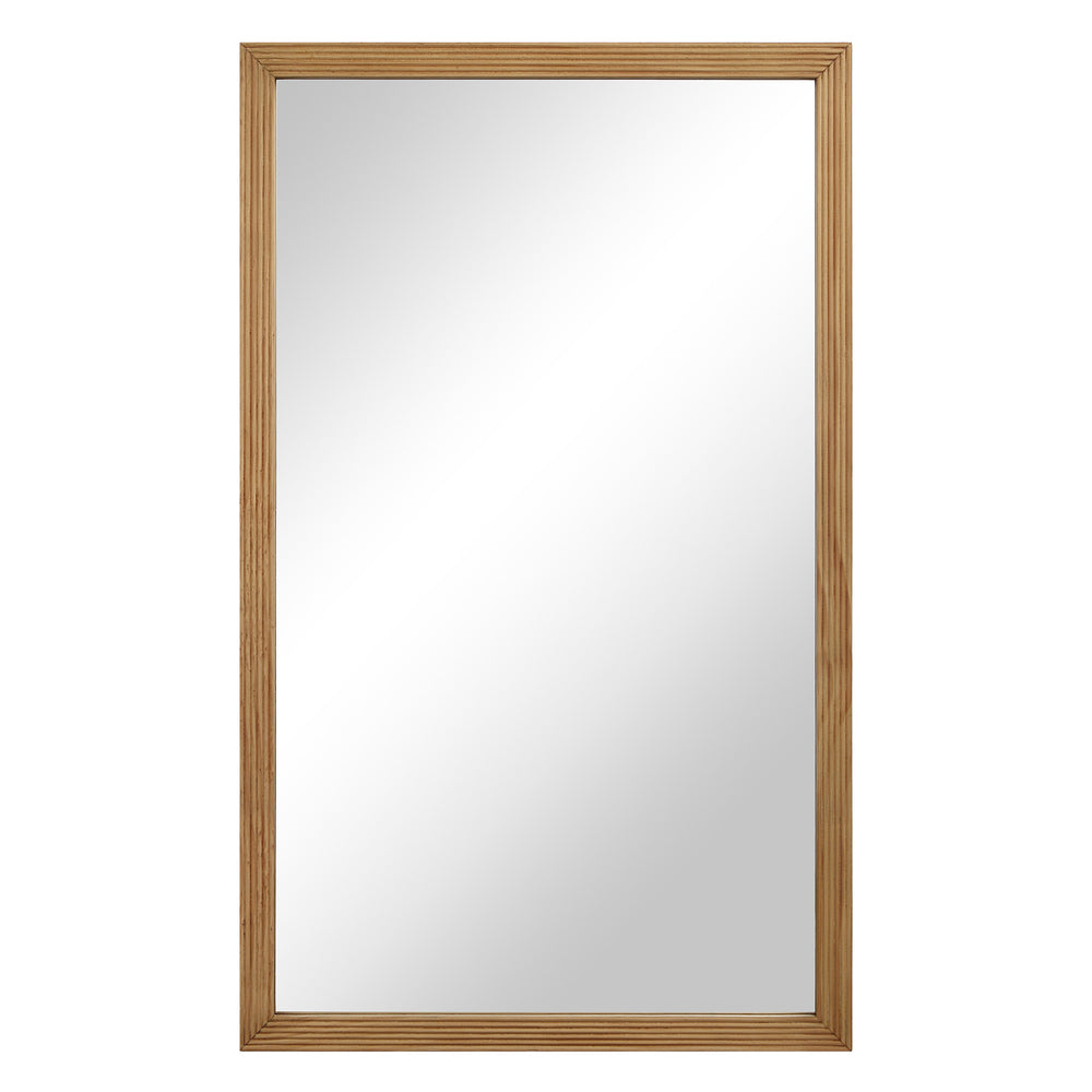 Salia 40" H x 24" W Wall Mirror, Brown - Main Image - MT2708