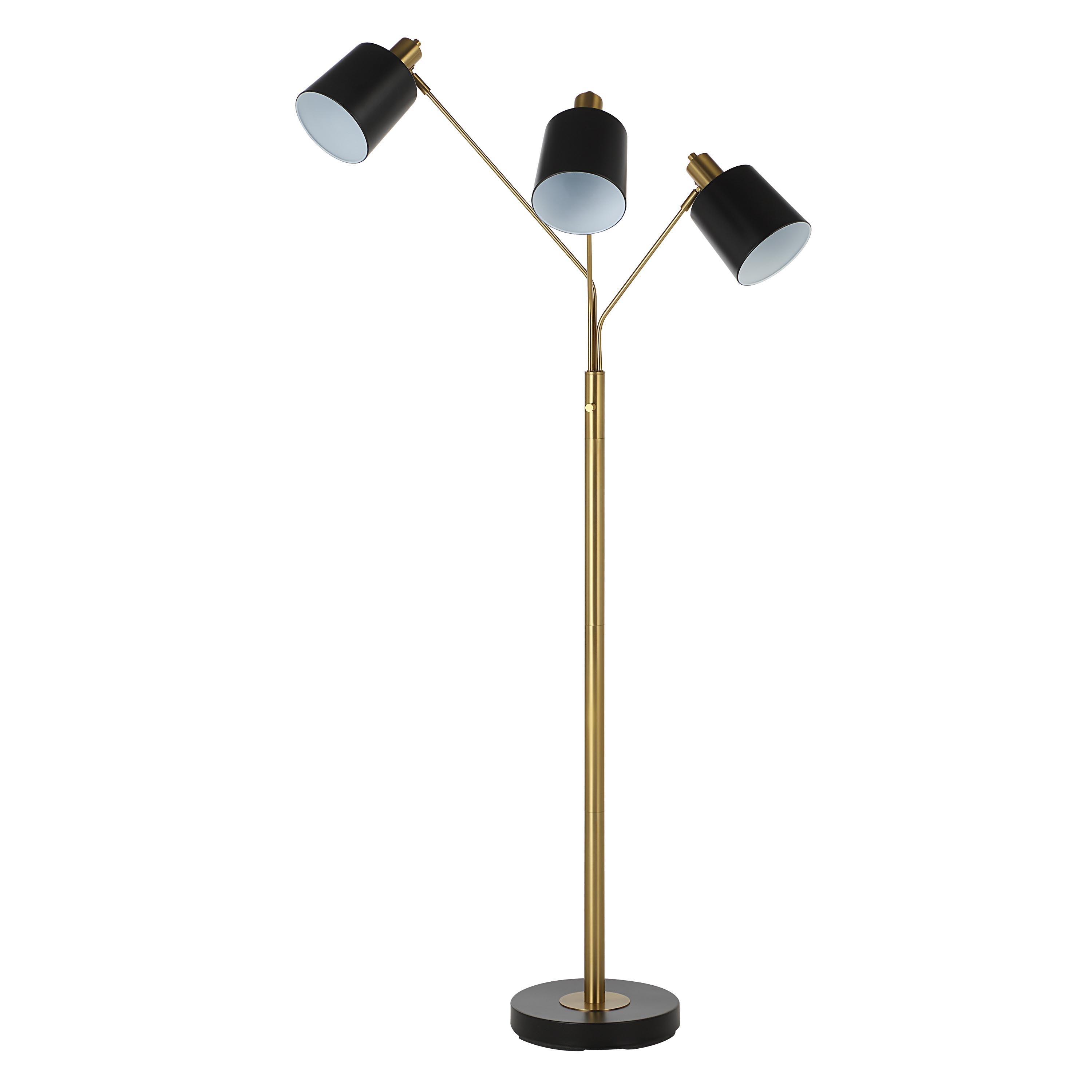 Meander 71" Height Floor Lamp, Yellow - Main Image - LPF3169