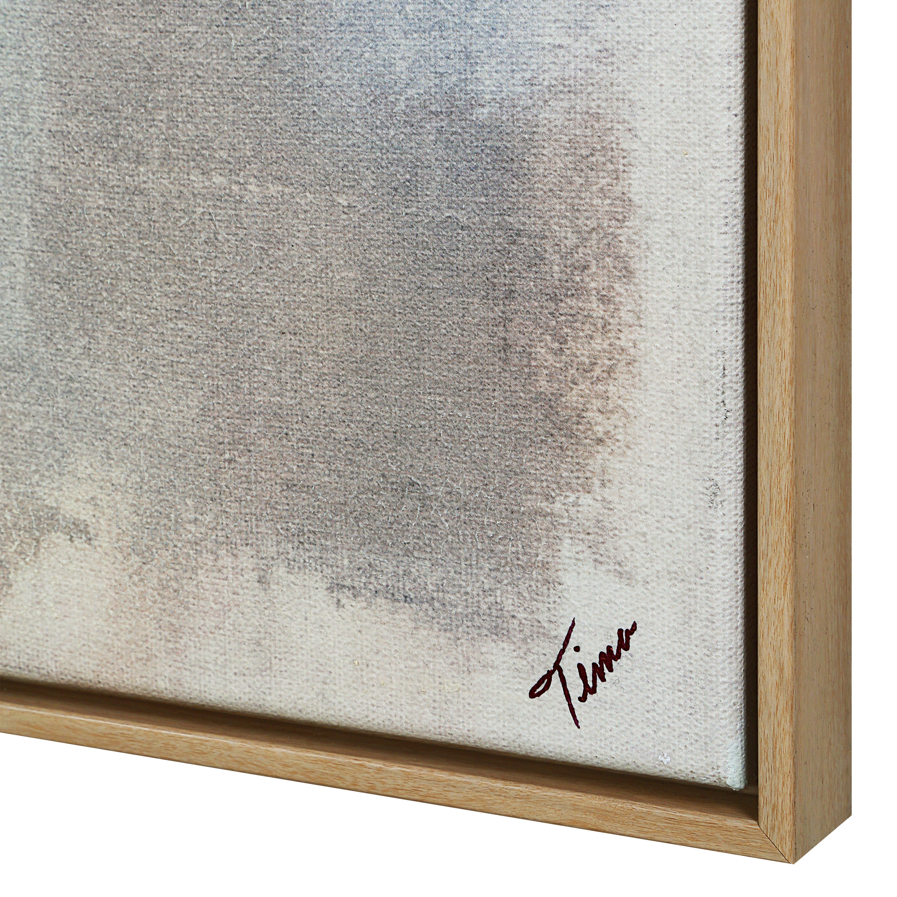 Bellis 48" H x 36" W Canvas Art, Blue - Detail Image - OL2204
