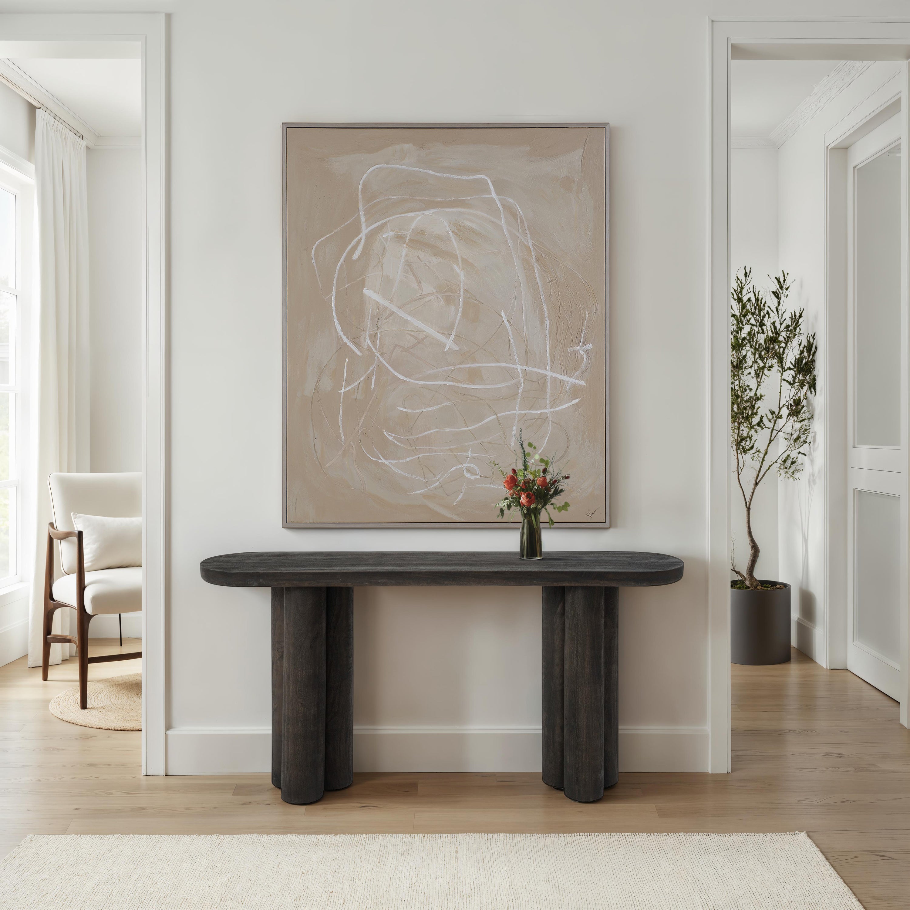 Valongo 14.0" Height Console Table - Lifestyle Image - TA541