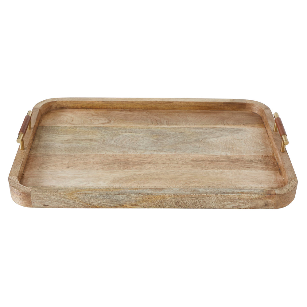 Mango Indoor Mango Wood Tray, Natural - Main Image - STA784