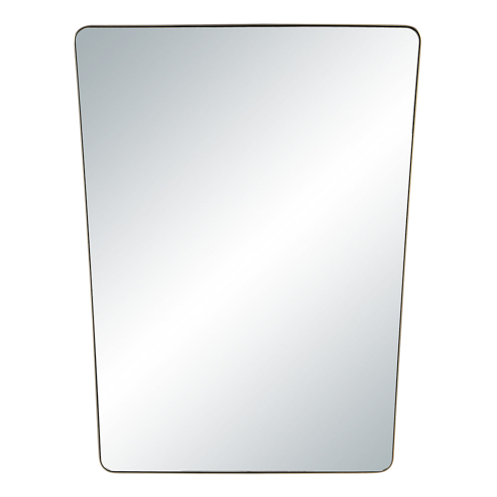 Mily 36" H x 28" W Wall Mirror, Yellow - Main Image - MT2728