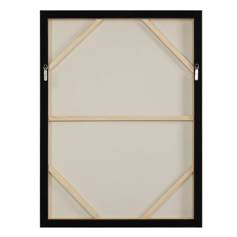Evelyne 48" H x 36" W Canvas Art, White - Backing Image - OL2184