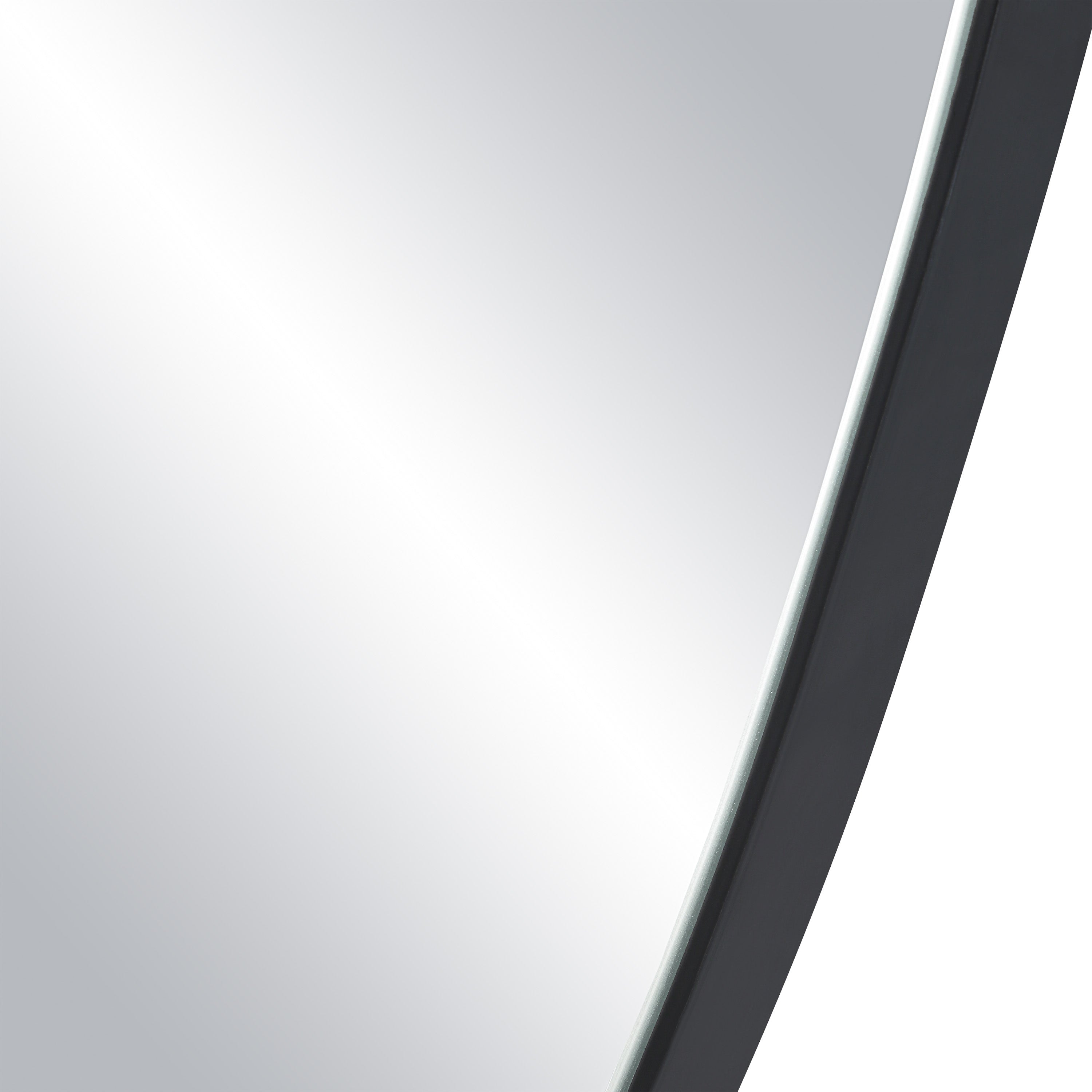 Jane 45.25" Tall Irregular Wall Mirror, Black - Detail Image - MT2659