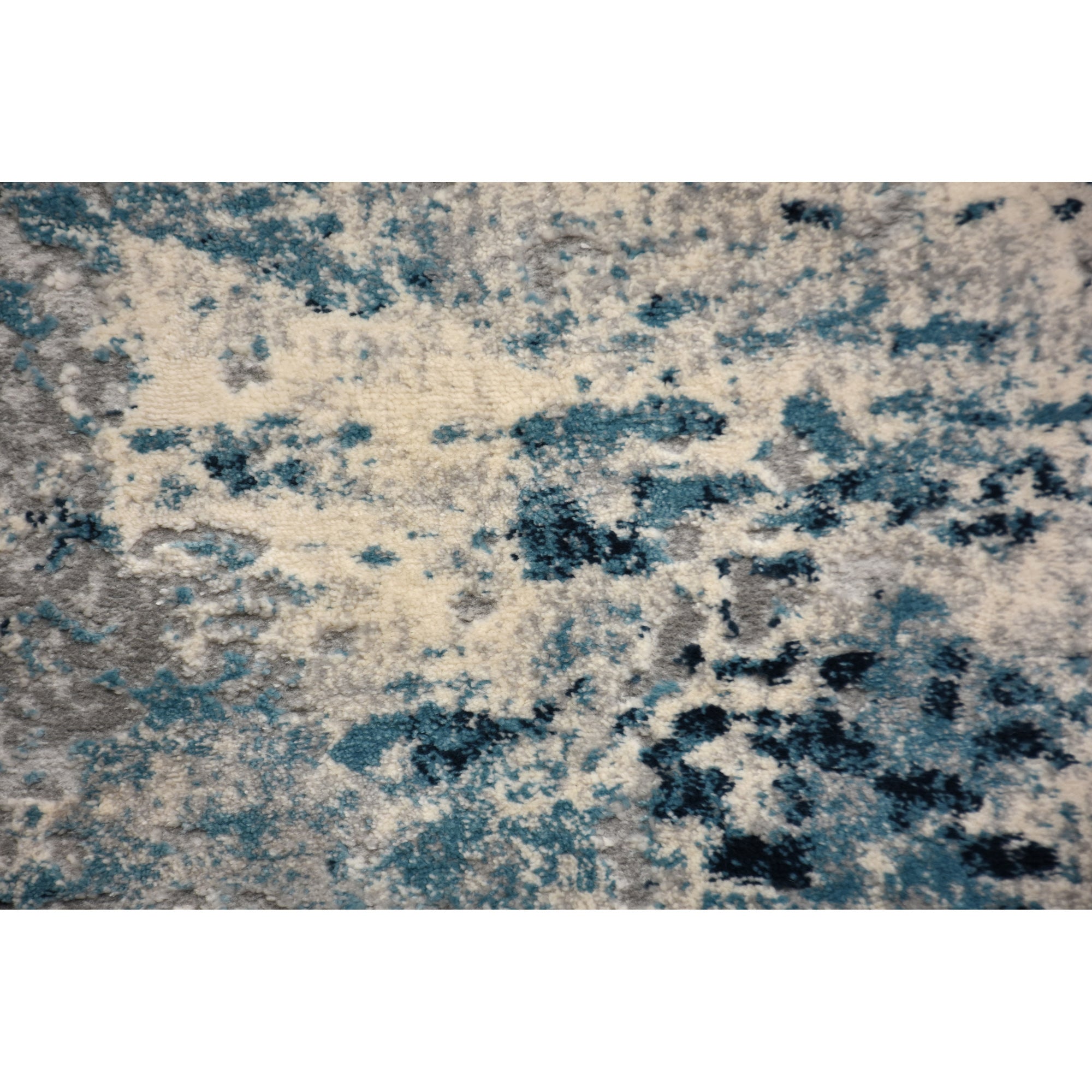 Ariella 5'3x 7'3 Power loomed Indoor Rug, Blue - Detail Image - RARI-18603-58