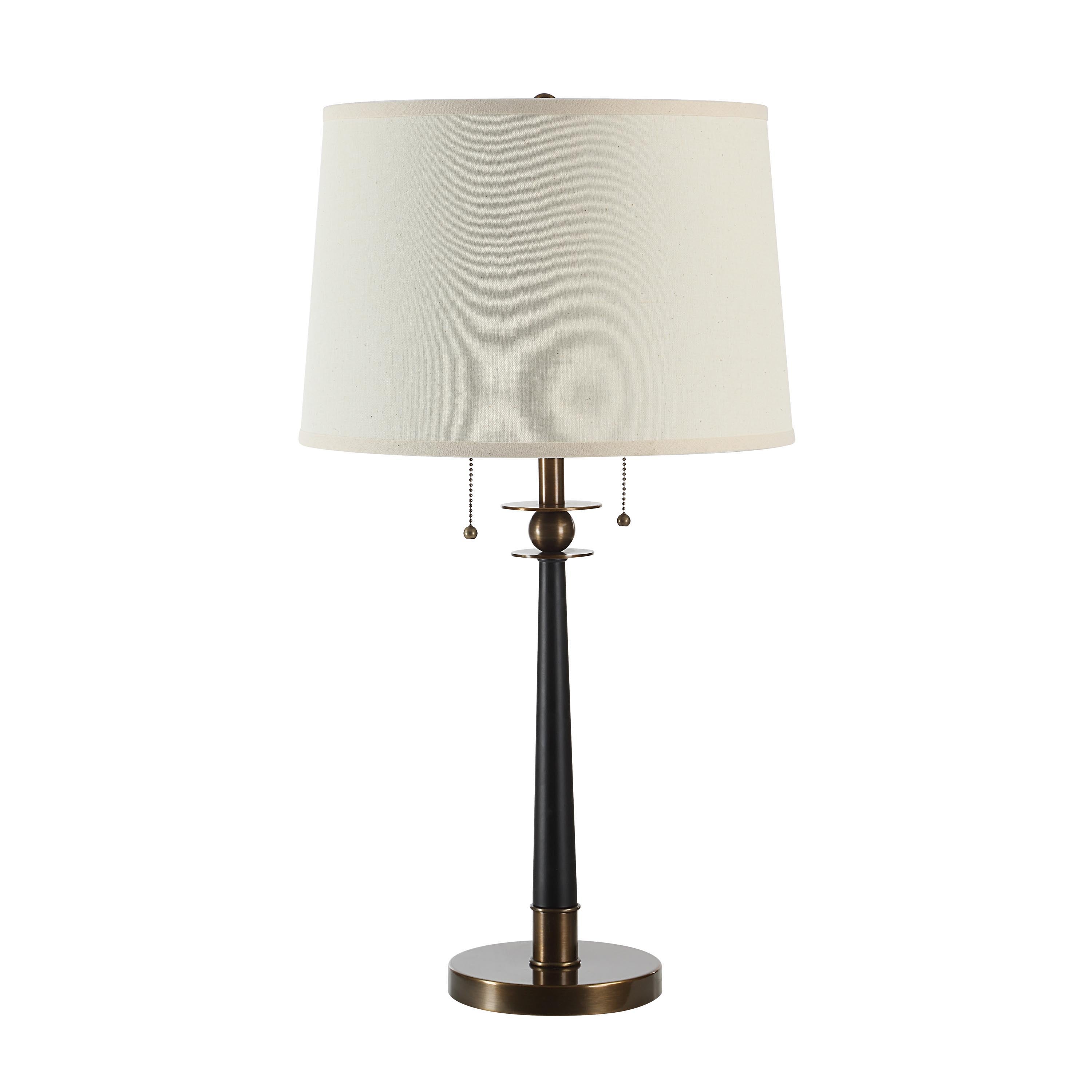 Agrinio 29" Height Table Lamp, Black - Angle Image - LPT1314