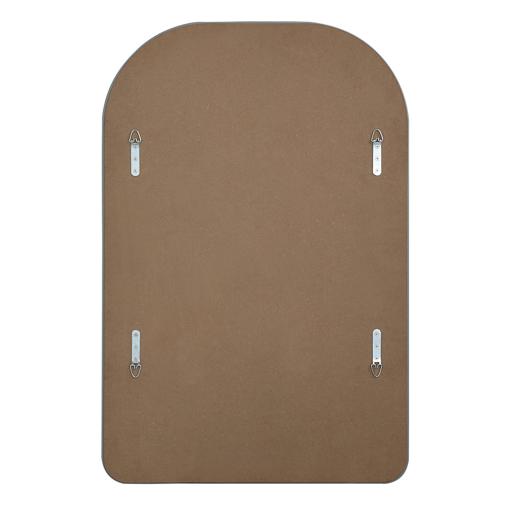 Chania 36" H x 24" W Wall Mirror, Grey - Backing Image - MT2695