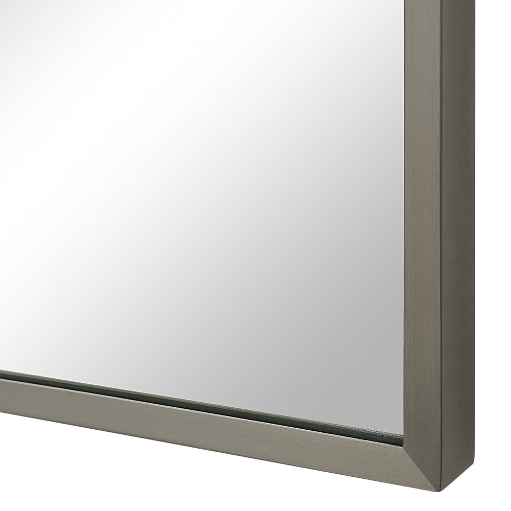 Samia 72" H x 30" W Wall Mirror, Grey - Detail Image - MT2721