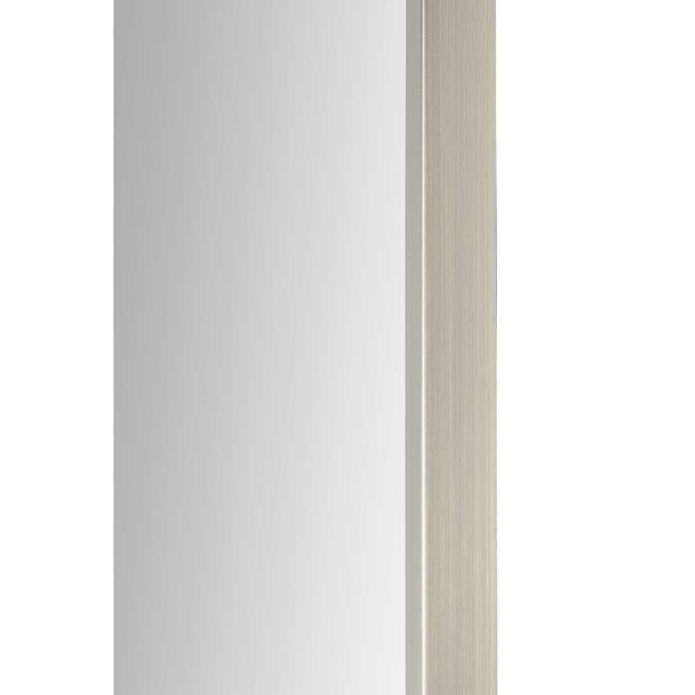 Roderick 35.5" Tall Rectangle Wall Mirror, Grey - Additional Image 2 - MT2453