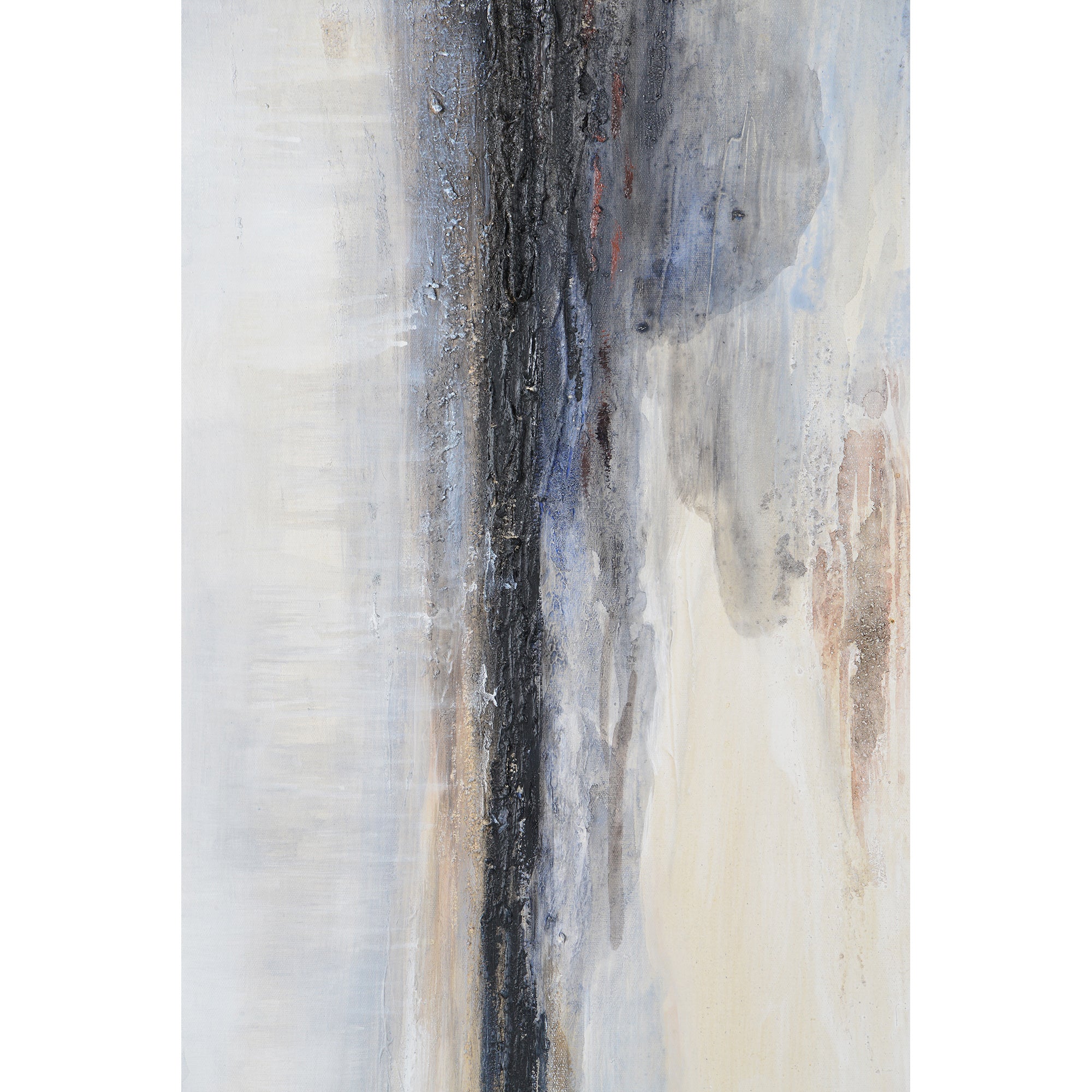 Warran 40" Wide Canvas Art, Black - Detail Image - OL1890