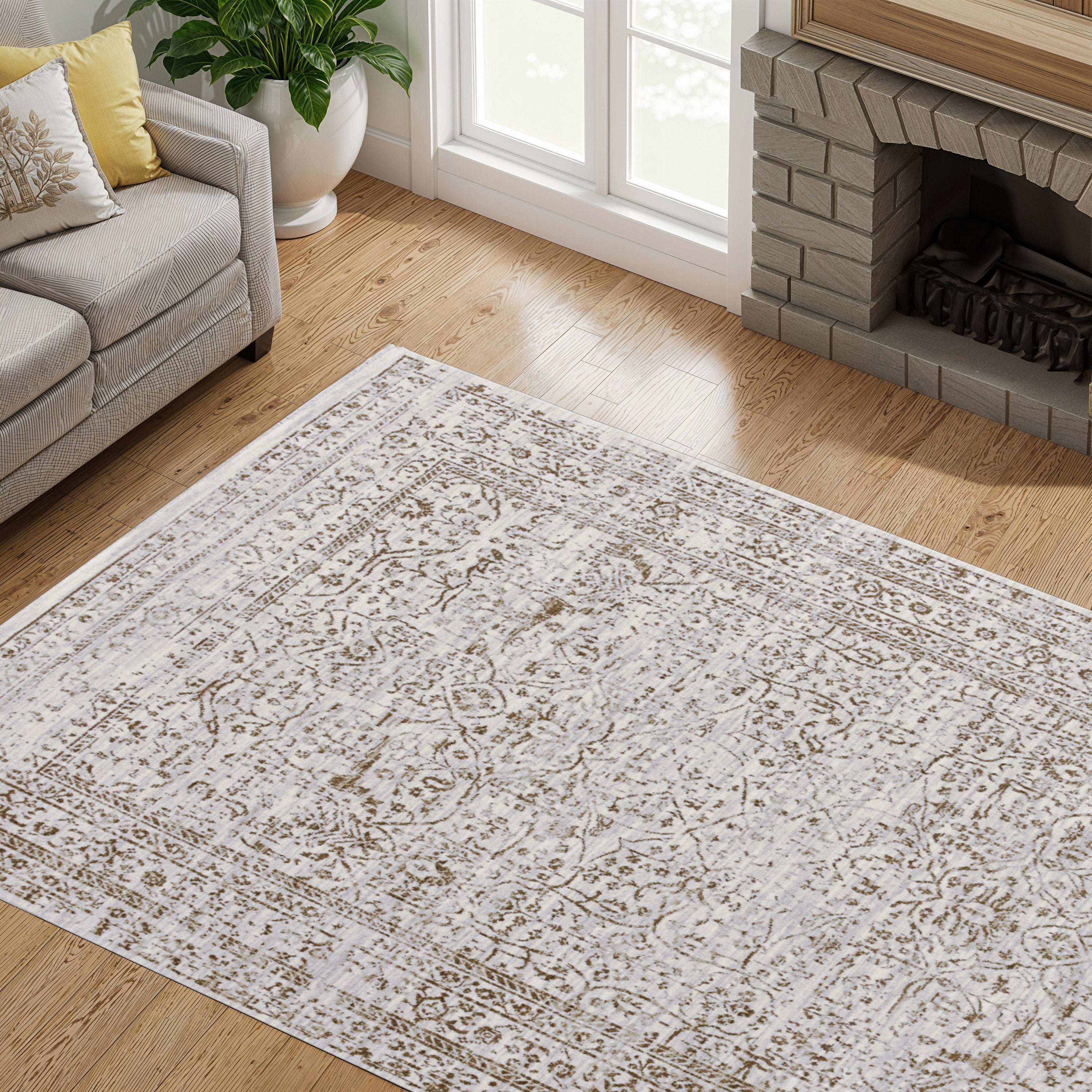 Blake Rug, 1'4" X 1'4" Ft - Lifestyle Image - RBLA-51425