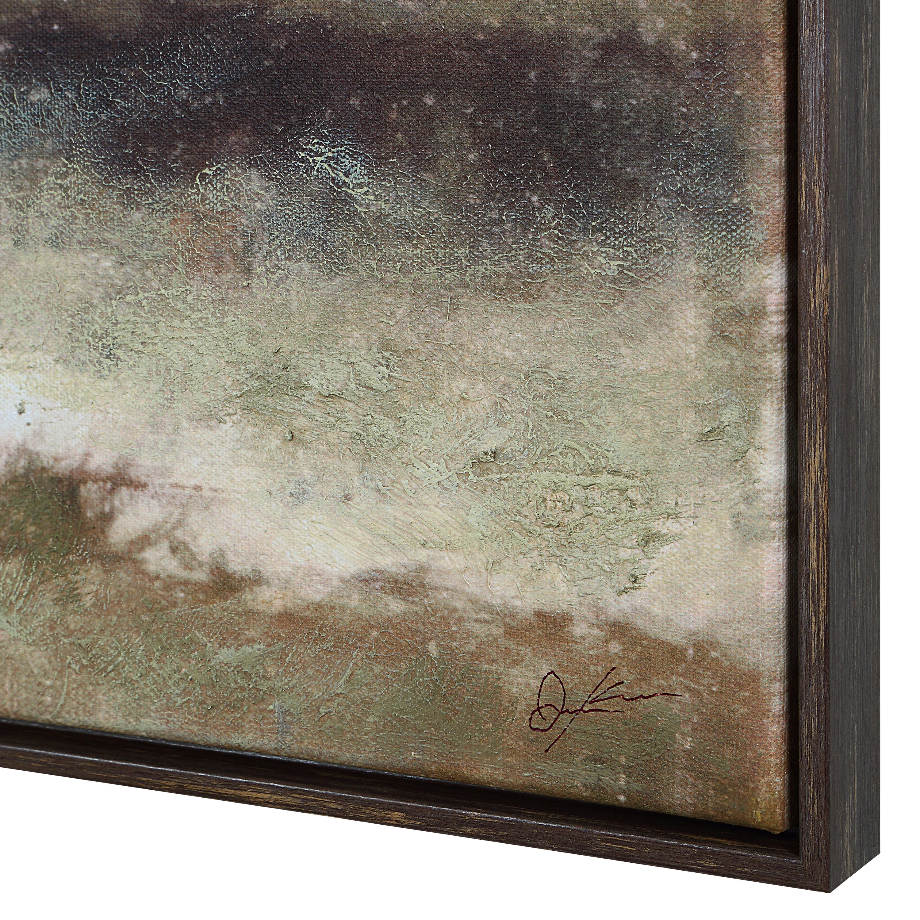 Dulcedo 30" H x 55" W Canvas Art, Brown - Detail Image - OL2217