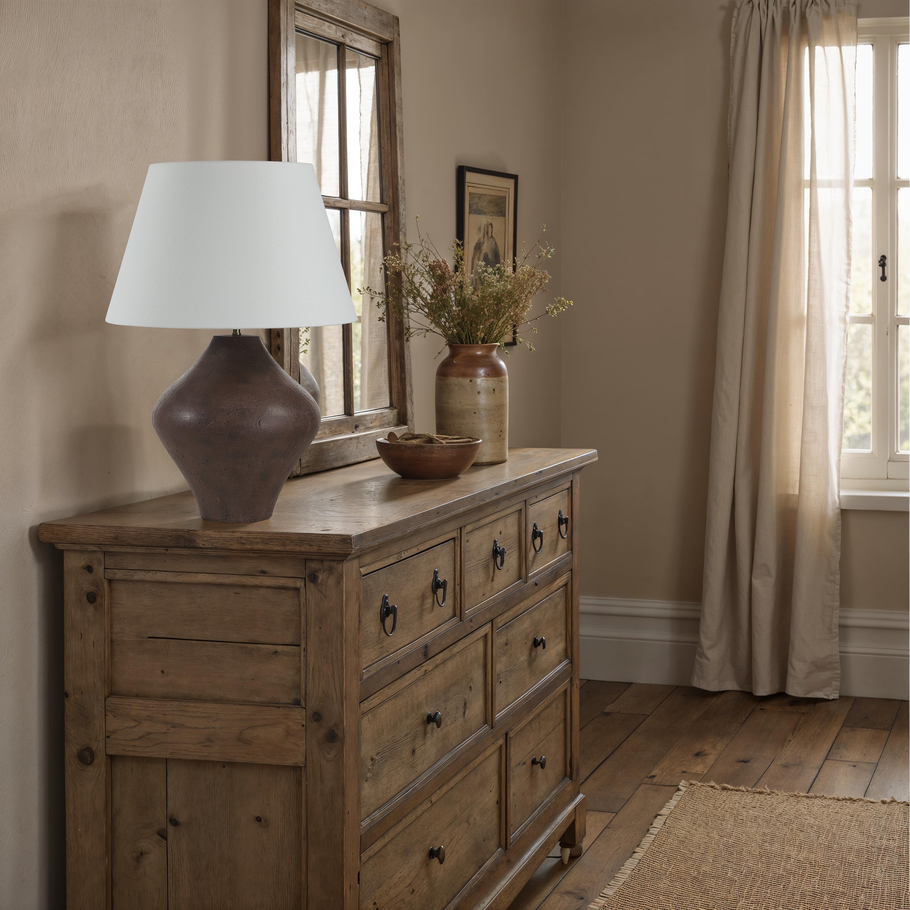 Pontia 30.75" Height Table Lamps, Brown - Lifestyle Image - LPT1368