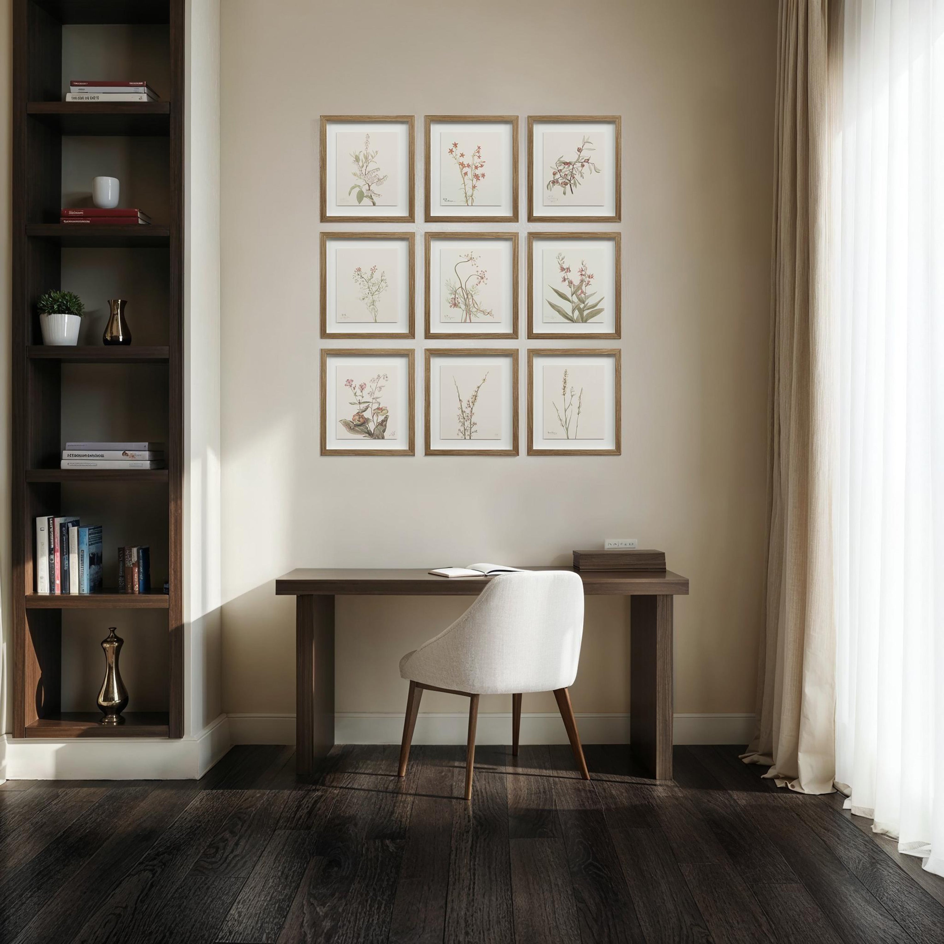 Crema 13.25" Wide Wall Decor, Printed Artwork - Lifestyle Image - PA0043