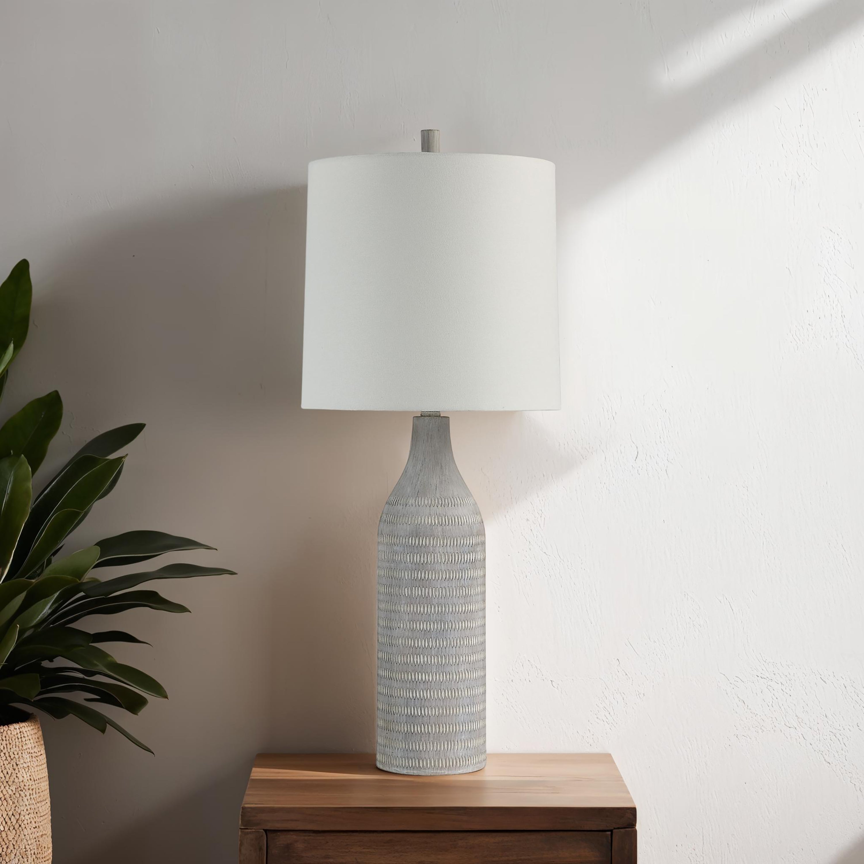 Baracoa 33.5" Height Table Lamp, Cream - Lifestyle Image - LPT1319
