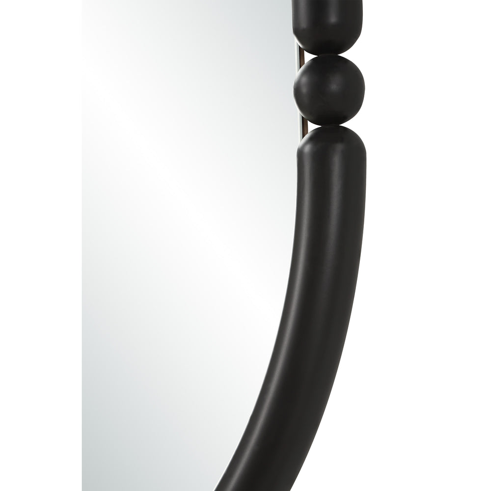 Ditto 40" H x 36" W Wall Mirror, Black - Detail Image - MT2757