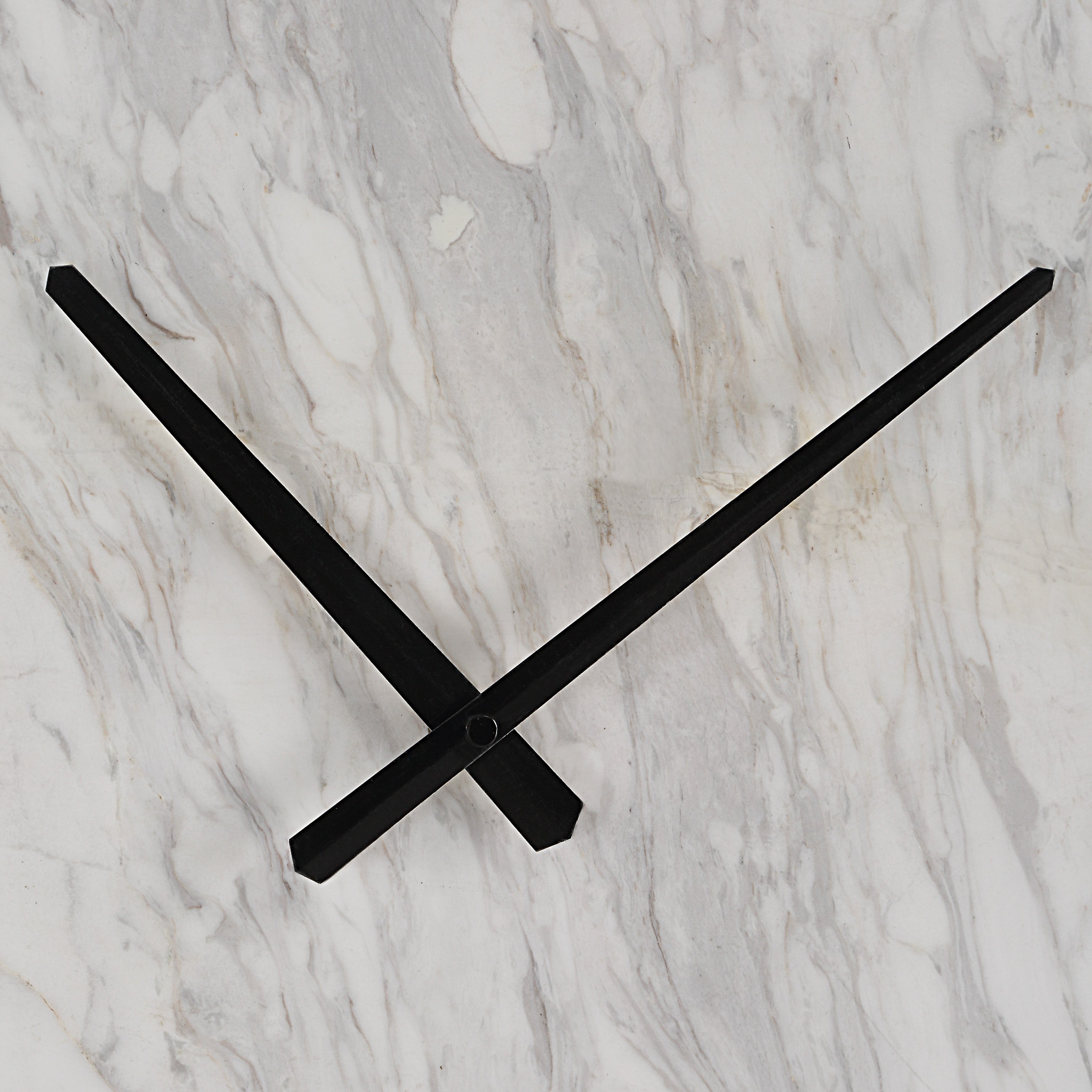 Dayton Wall Clock, Honed White - Additional Images - CL259