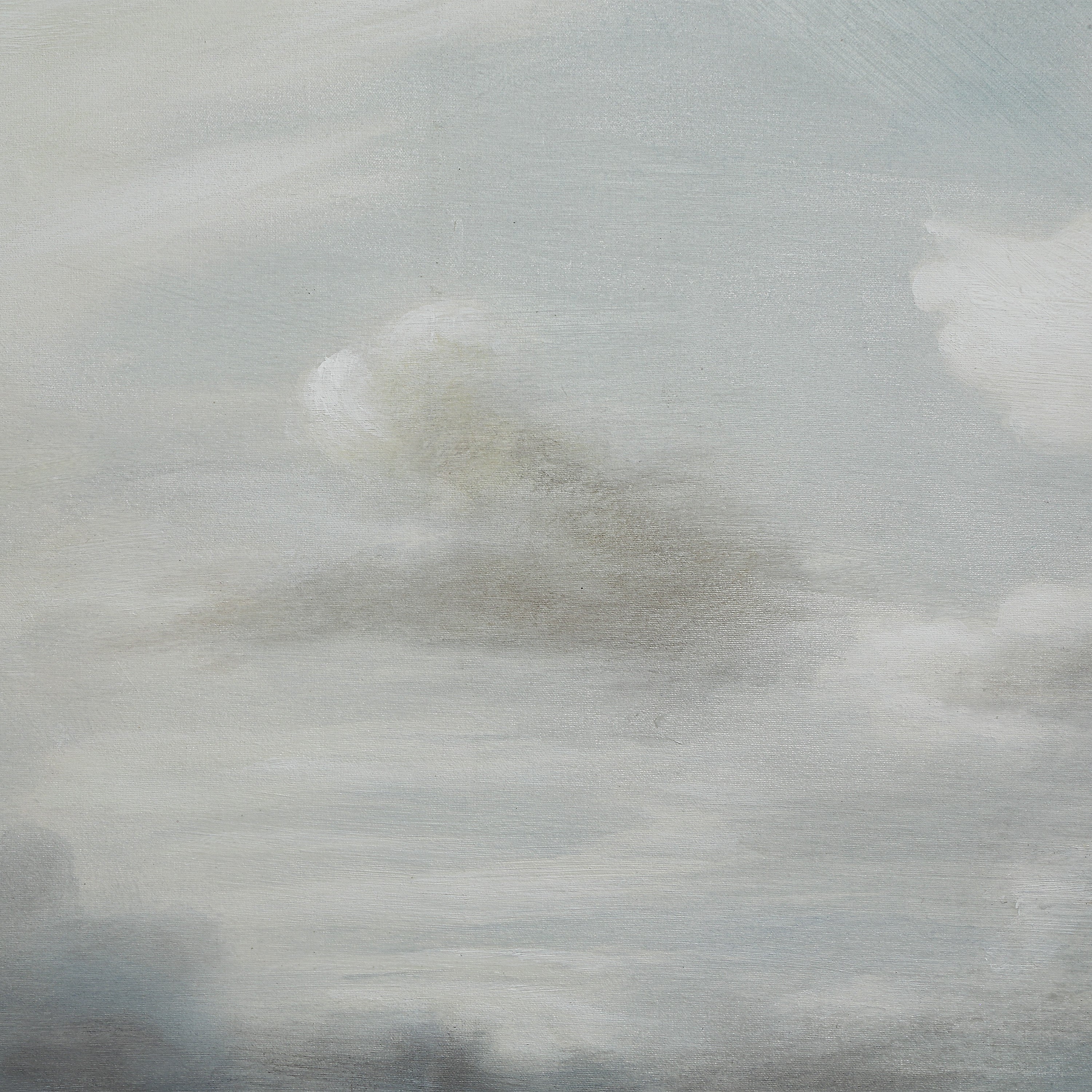 Anse 36" H x 48" W Canvas Art, White - Detail Image - OL2194