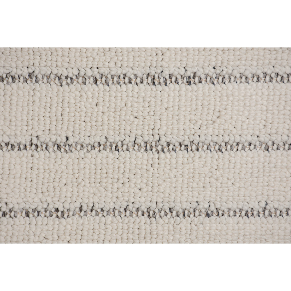 Ambrose 7'10 x 10'2 Power loomed Indoor Rug, Grey - Detail Image - RAMB-10193-810
