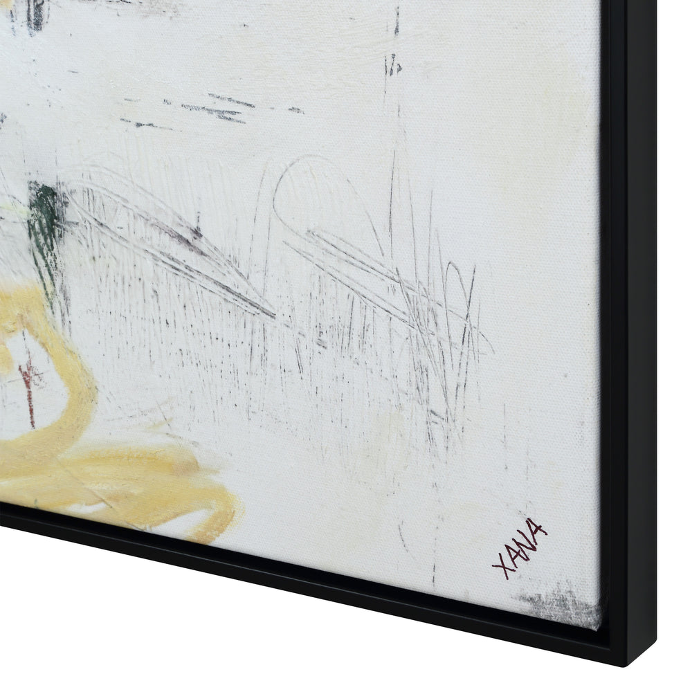Cinta 50" H x 40" W Canvas Art, Grey - Detail Image - OL2212