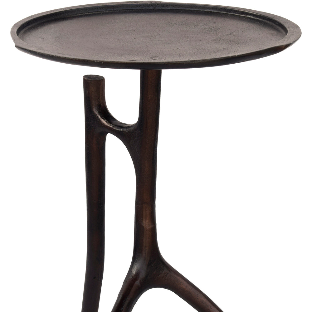 Maadi Indoor Aluminum Table, Bronze - Detail Image - TA194