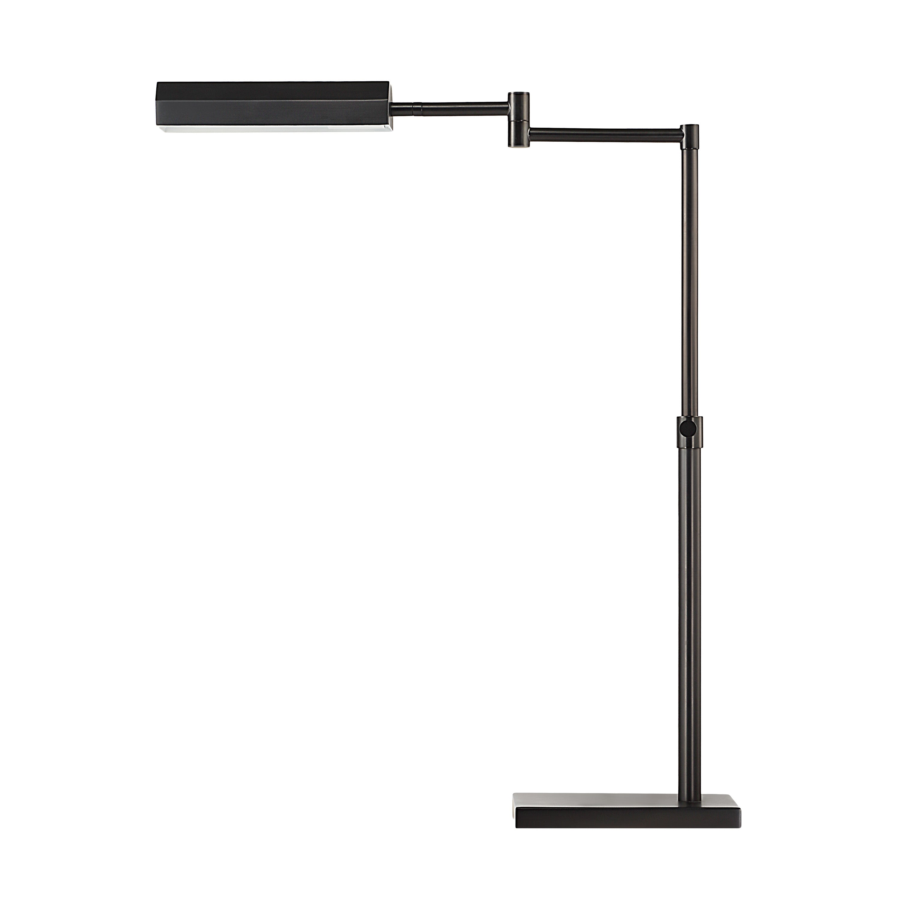 Haylee 20.5-32 Adj." Height Table Lamp, Brown - Angle Image - LPT1304