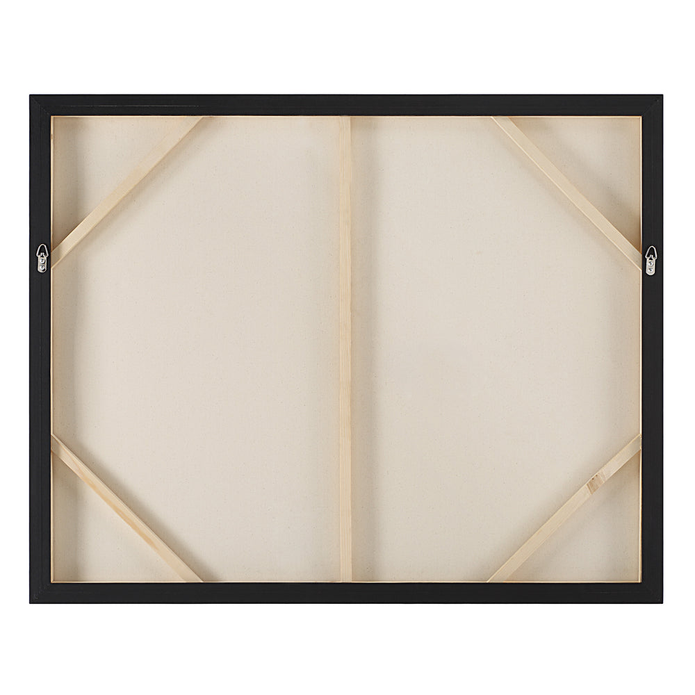 Mackay 40" H x 50" W Canvas Art, White - Backing Image - OL2182