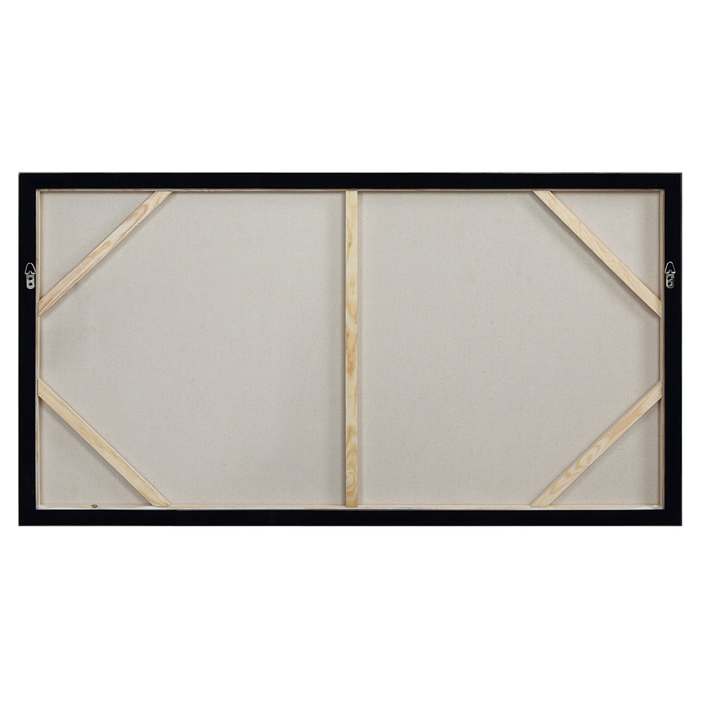 Paz 30" H x 55" W Canvas Art, Blue - Backing Image - OL2219
