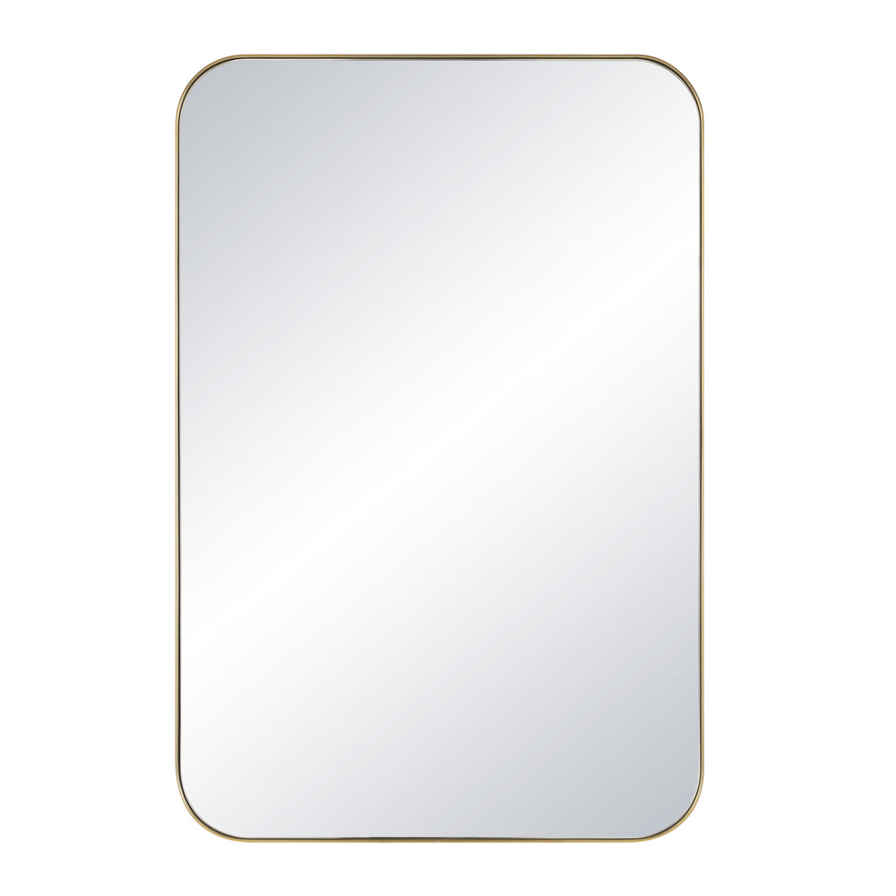 Vesey 36" Tall Rectangle Wall Mirror, Yellow - Main Image - MT2671