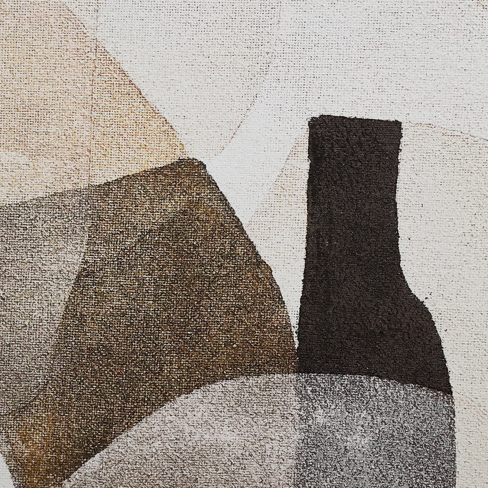 Nala 48" H x 36" W Canvas Art, Beige - Additional Images - OL2218