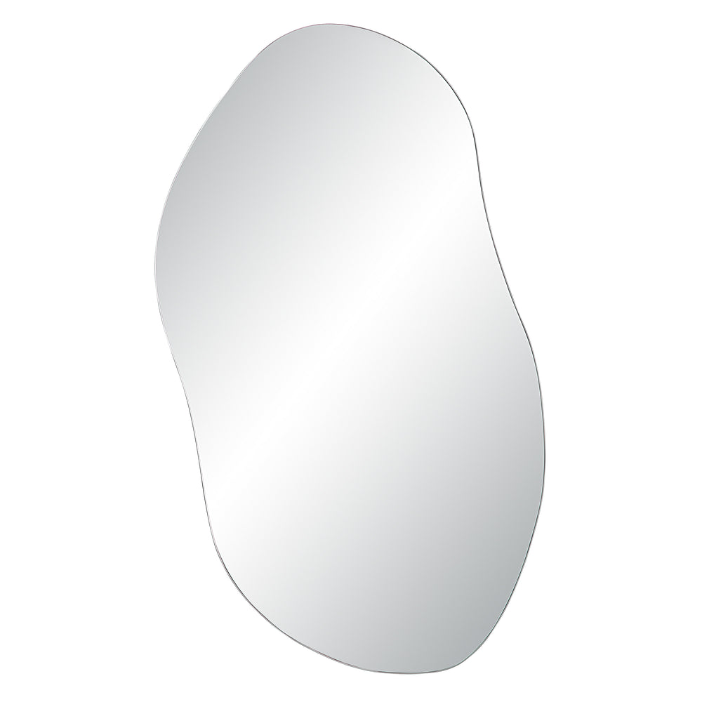 Angelonia 45" Tall Irregular Rectangular Oval Mirror - Angle Image - MT2608