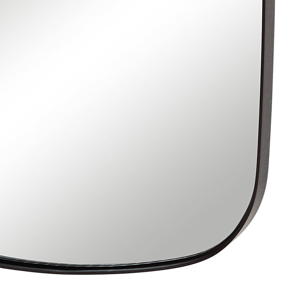 Nicoya 40" H x 20" W Wall Mirror, Brown - Detail Image - MT2713