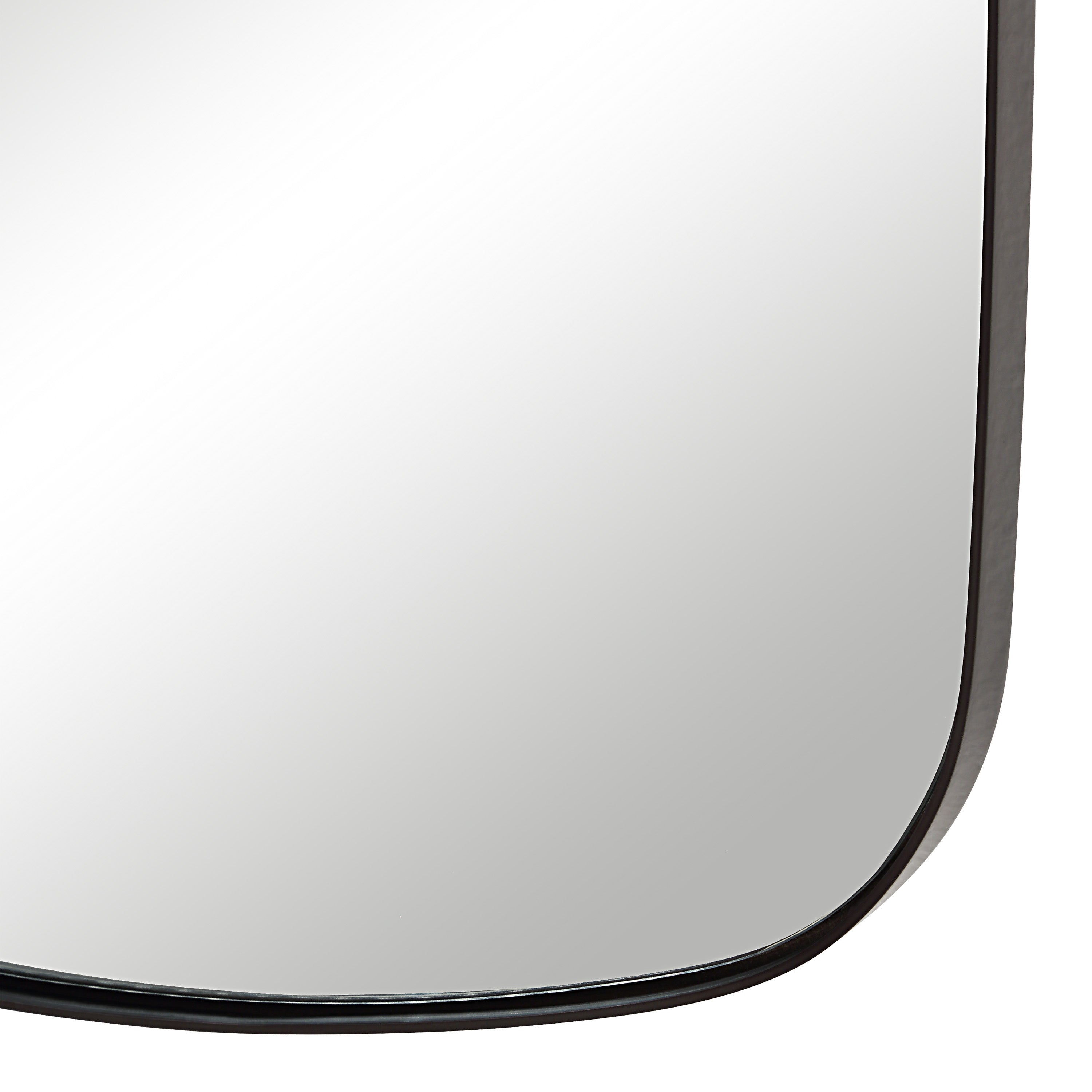 Nicoya 40" H x 20" W Wall Mirror, Brown - Detail Image - MT2713