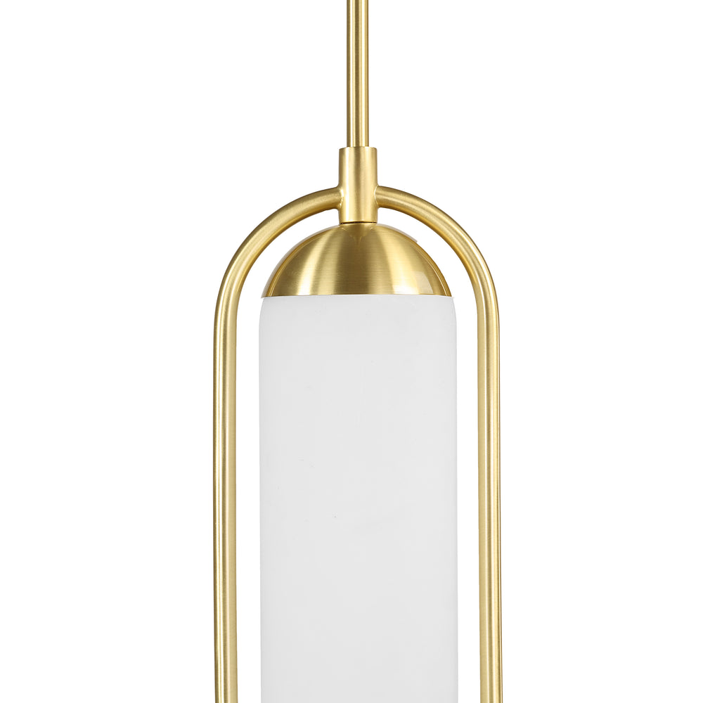 Thurles 83.5" Height Ceiling Fixture, Milk White - Detail Image - LPC4489
