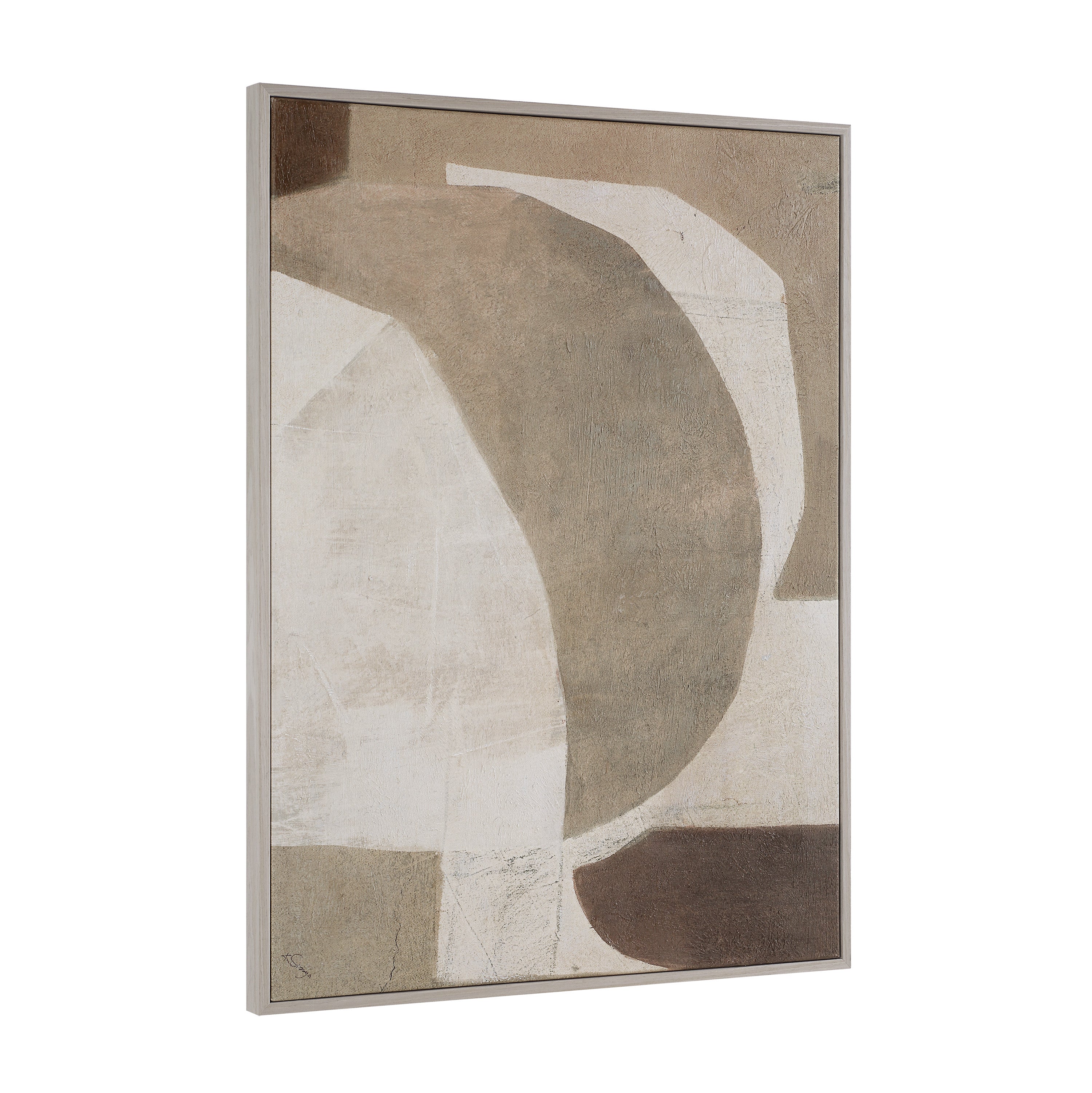 Alcea 40" H x 30" W Canvas Art, (2 Piece Set) - Additional Image 3 - OL2246